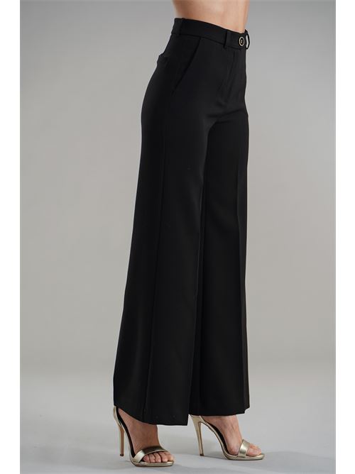 Pantalone palazzo GM by Gai Mattiolo | GM3313NERO